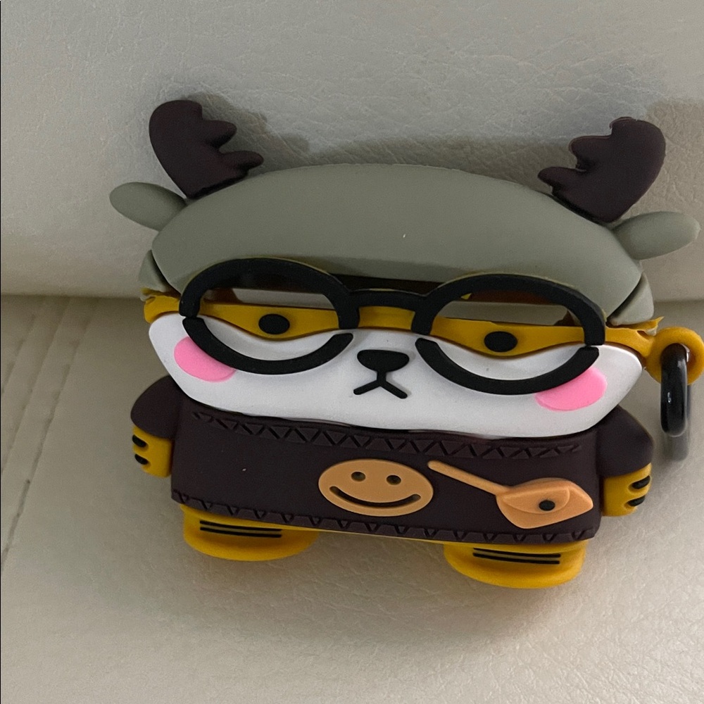 Cute Tiger Cartoon AirPods Case